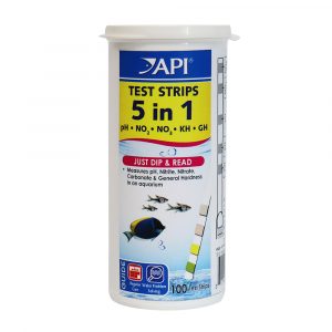 API 5-IN-1 Aquarium Test Strips 100ct