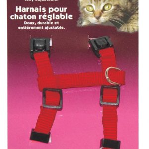 SIMONS Adjustable Kitten Harness 3/8x9-15in