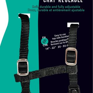 SIMONS Adjustable Cat Harness 3/8x14-22in