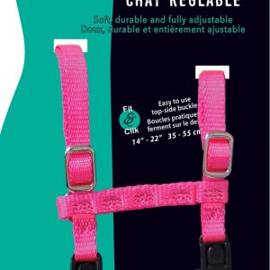 SIMONS Adjustable Cat Harness 3/8x14-22in