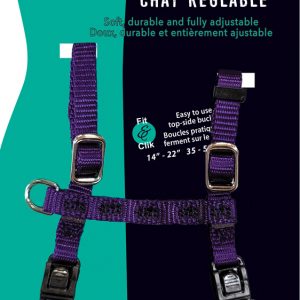 SIMONS Adjustable Cat Harness 3/8x14-22in