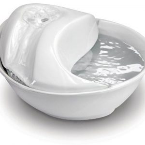 PIONEER Raindrop Whte Ceramic Fountain