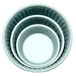 SST Powder-Coated Embossed Premium Antiskid Dog Bowl Teal 1800 mL