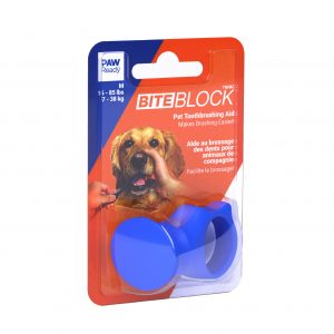 Paw Ready Biteblock - Blue Medium