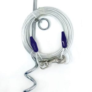 TUFF 25ft Ref Tie-Out Stake/Cable Combo