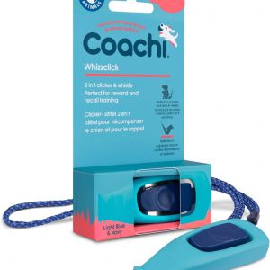COACHI Whizzclick Light Blue Navy Button