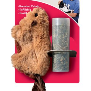 KONG NB44 Beaver Refillable Catnip Toy (3)