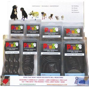 PAWZ Boots Counter Display Black 28pcs