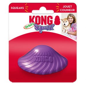 KONG Squeezz Orbitz Saucer Asst S/M
