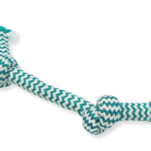 MAMMOTH FLOSSYCHEWS Extra Fresh Rope Bone 2 knot Sm 9"