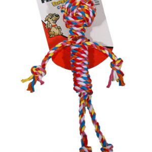 MAMMOTH FLOSSYCHEWS Cloth Rope Man - Small 14"