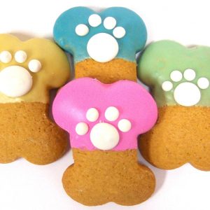 CLAUDIAS Canine Party Bones with Paw Print /24