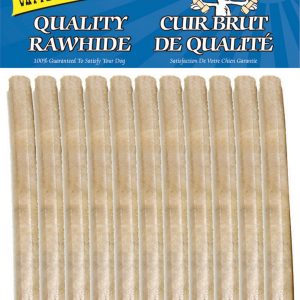 BURGHAM PackgedPressed Rawhide Stick 10pk 10in