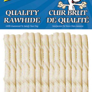 BURGHAM Packaged Rawhide Stick 25pk 5in