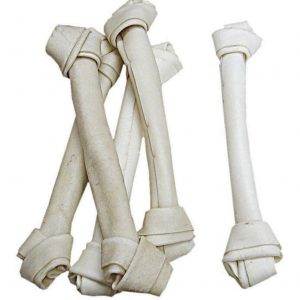 BURGHAM WHITE Rawhide Bone 15 in (10)
