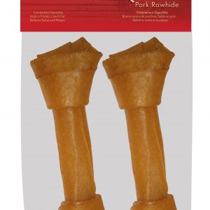 BURGHAM Packaged Porkhide Bone 2 pk 10 in