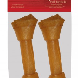 BURGHAM Packaged Porkhide Bone 2 pk 10 in