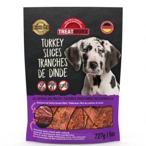TREATWORX Turkey Slices 227 g
