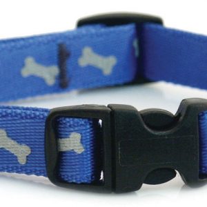 AK-9 Reflective Adjustable Collar 5/8x 14-18in