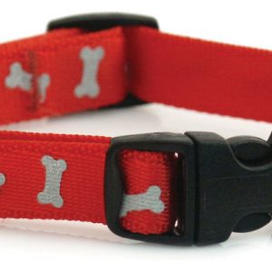 AK-9 Reflective Adjustable Collar 5/8x 14-18in