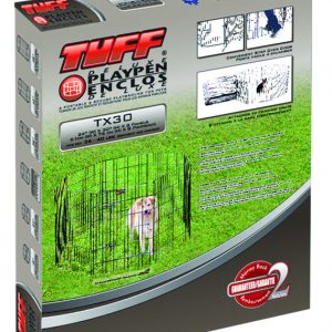 TUFF TX30 Black ExPen with Door