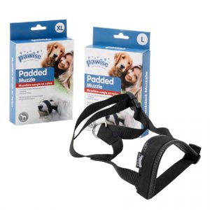 PAWISE Dog Padded Muzzle Large