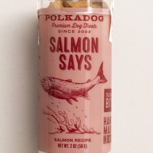 POLKADOG Salmon Says Mini Tube - 2oz