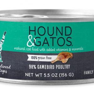 HOUND & GATOS Cat Gamebird - 5.5oz (24)