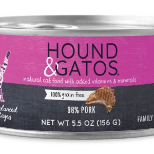 HOUND & GATOS Cat Pork - 5.5oz (24)