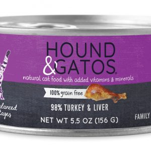 HOUND & GATOS Cat Turkey - 5.5oz (24)