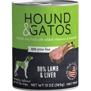HOUND & GATOS Dog Lamb - 13oz (12)