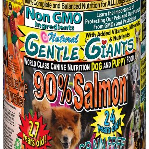 Gentle Giants DOG 90% Salmon - Can 13oz (12)