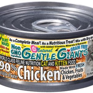 Gentle Giants CAT 90% Chicken - Can 3oz (24)