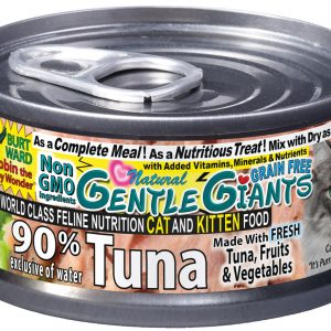 Gentle Giants CAT 90% Tuna - Can 3oz (24)