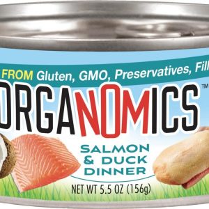 OrgaNOMics Salmon & Duck Dinner for Cats 5.5 oz (24)