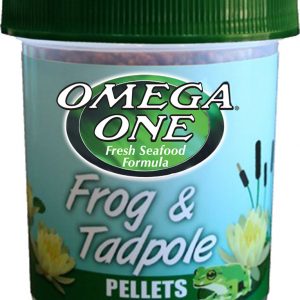 OMEGA ONE Frog and Tadpole pellets 1.2 oz