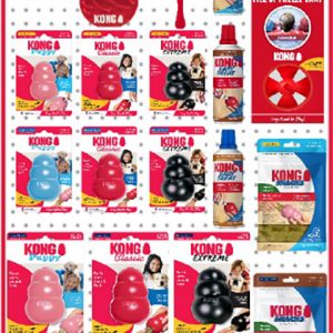 KONG Classics, Shapes and Treats Ppk 48 pcs