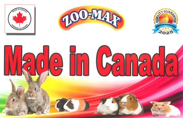 Zoo-Max Made in Canada Sign - Small Animal 11.25cm x 17.5cm