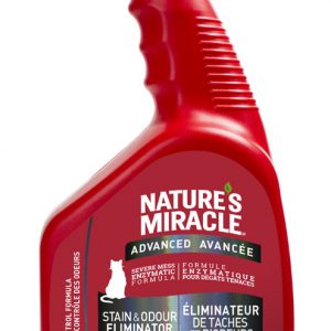 NATURE'S MIRACLE ADVANCED S&O REMOVER CAT 32 OZ