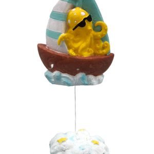 AQUA-FIT Floating Octopus Ship 2.5x2x4"