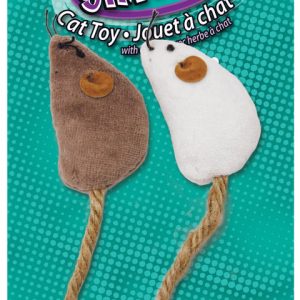 SIMONS Burlap Tail Mice 2pk 2in