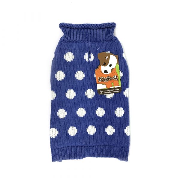 DOGGIE-Q Polka-dot Sweater - 6in