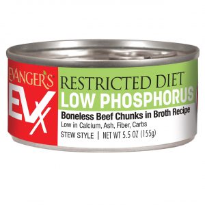 EVX Restricted Diet Low Phosphorus Boneless Beef for Cats 5.5 oz (24)
