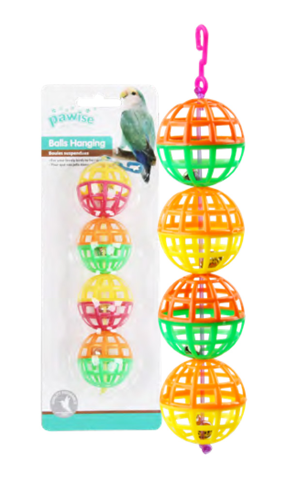 PAWISE Bird hollow flower balls