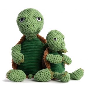 FABDOG Floppy Dog Toy - Turtle L