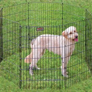 TUFF TX42 Black ExPen with Door