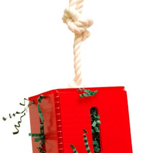 ZOO-MAX CRINKLE PAPER BOX 3" X 3" X 3"