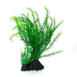 AQUA-FIT Green Cabomba Plastic Plant 7"
