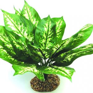 GLOFISH Plant X-Large Green/White