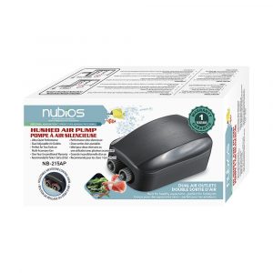 NUBIOS Hushed Air Pump Dual Outlet 2 x 1.5 L/H